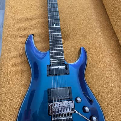 Schecter Hellraiser Hybrid C-1 FR S Sustainiac 2016 - 2021 - Ultra Violet image 6