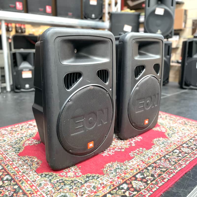 JBL EON 15 G2 Active PA Professional Powered Speakers (PAIR) | Reverb