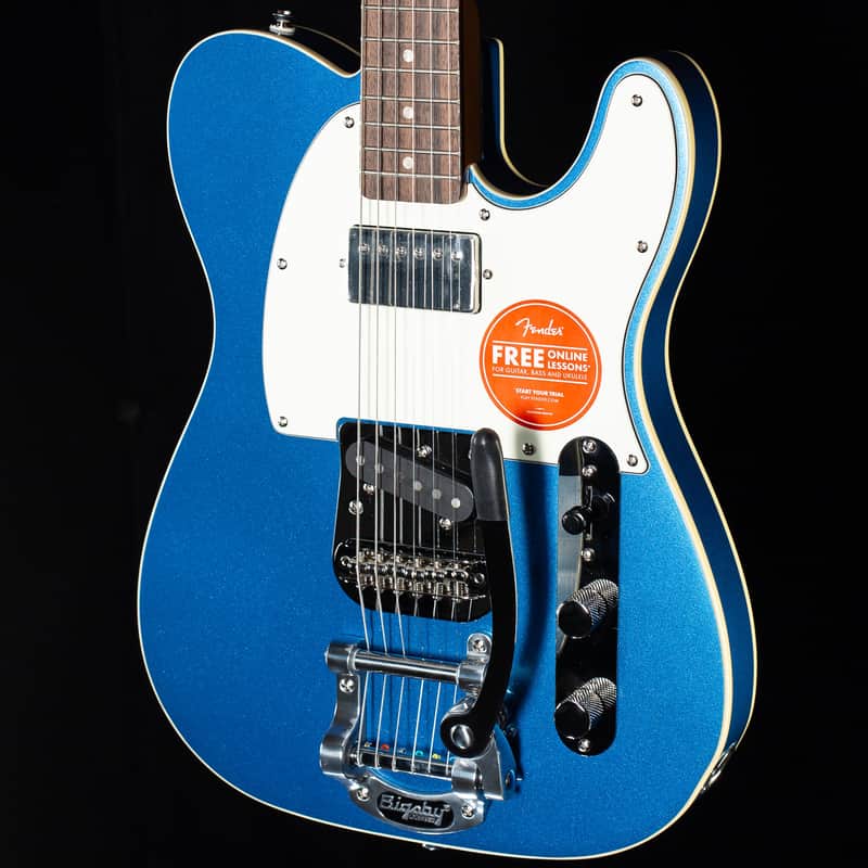 Fender Squier Classic Vibe Custom Telecaster SH with Bigsby Lake Placid Blue (187) image 1