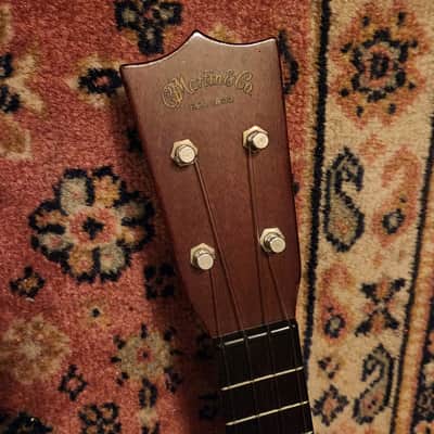 1950s-1960s Martin Style 0 Soprano Ukulele Mahogany w/ Original Case | Brazilian Rosewood Fingerboard image 2