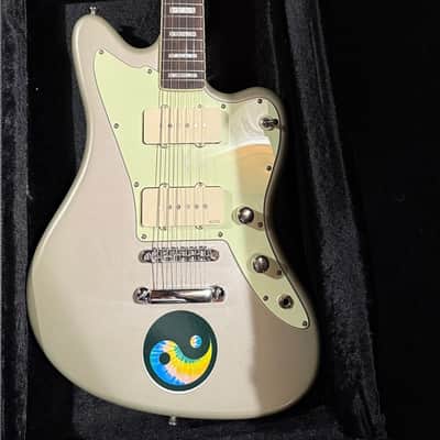 (EMG Upgraded) Harley Benton JA-60 CC-Inca Silver Jazzmaster Guitar StopTail image 5