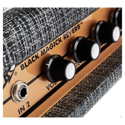 Supro 1696RTH Black Magick Reverb 25-Watt Guitar Amp Head - Black Rhino image 6