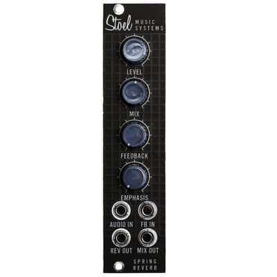 Stoel Music Systems Spring Reverb, Dark Mode - Black image 1