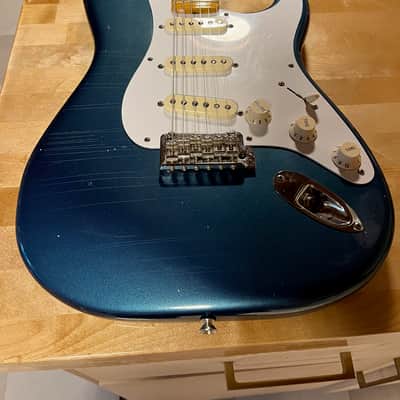 2007 Fender Classic Player '50s Stratocaster with Lake Placid Blue Vintage Makeover image 7