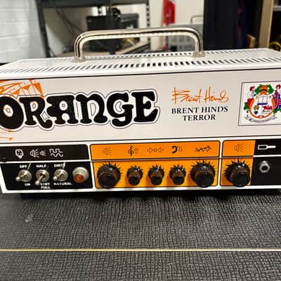 Orange Brent Hinds Terror 2-Channel 15-Watt Guitar Amp Head 2018 - 2019 - White image 1