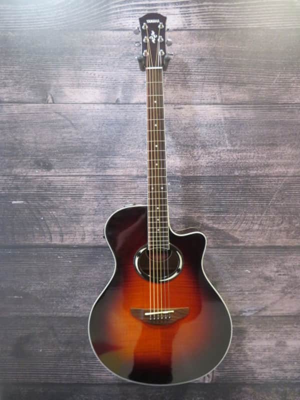 YAMAHA エレアコ APX500 OVS サンバースト！ Yamaha APX-500 FM OVS Sunburst Acoustic/Electric Guitar | Reverb