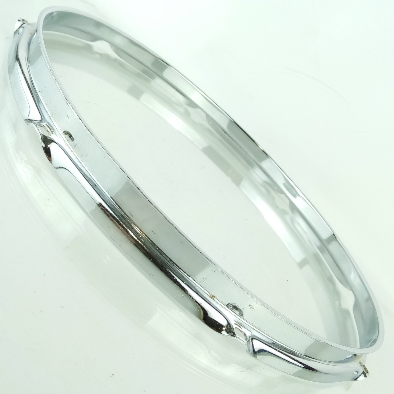 Ludwig 14"60s-70s 8-Lug 1.6mm Batter Snare/Floor Tom Drum Rim/Hoop Triple Flange — main photograph