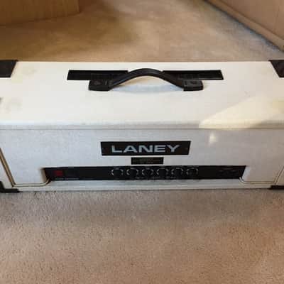 RARE 20th Anniversary WHITE Laney AOR 50 W Pro Tube Lead Full Stack #068 image 3