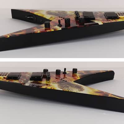 2012 Dean VMNT Dave Mustaine Endgame Flying V Megadeth image 4