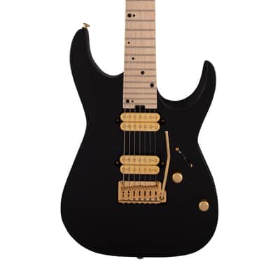 Used Charvel Angel Vivaldi Signature DK24-7 Nova - Satin Black w/ Maple FB image 1