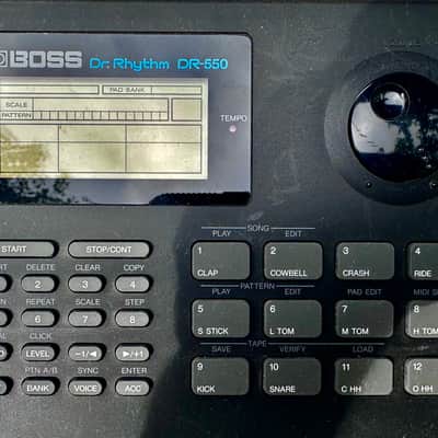 Boss DR-550 Dr. Rhythm 1989-1991 - Black