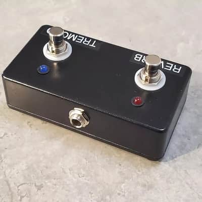 Custom Pedalboard-Friendly Footswitch for Vox AC15/AC30 with Red/Blue LEDs (VFS2A Style) - No TRS Cable image 5