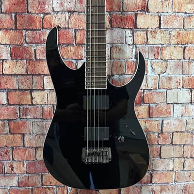 Damaged Ibanez RGIB21BK Baritone Electric Guitar - Black image 2