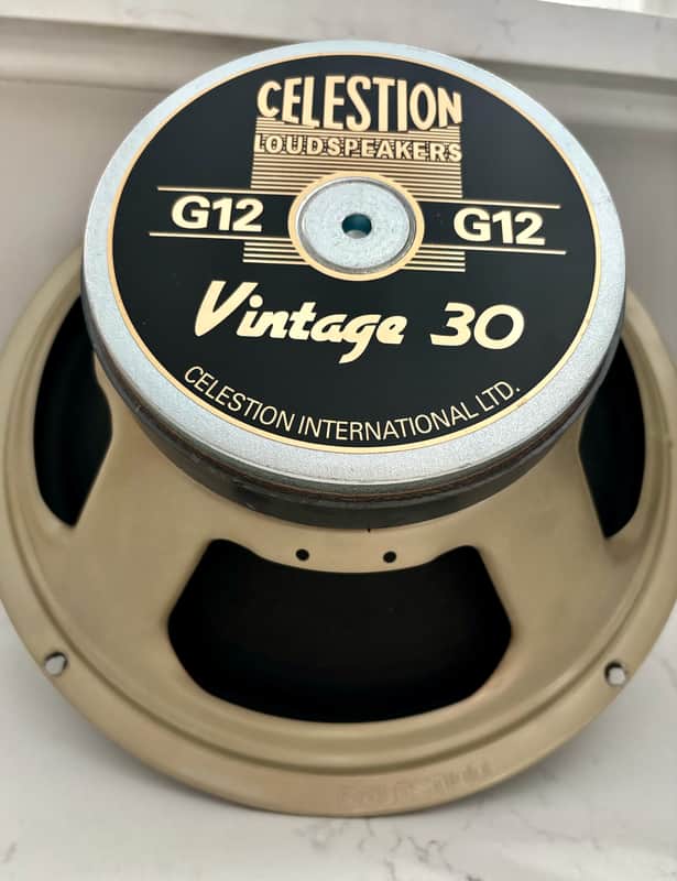 Celestion Vintage 30 (V30) 12" Guitar Speaker – 60 Watts