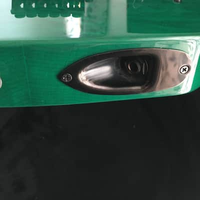 Hamer USA Californian Elite 1990 Transparent Green image 9