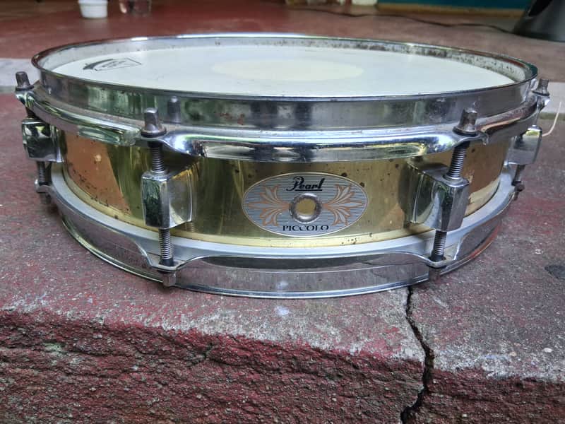 Pearl B1330 13x3 Brass Piccolo Snare Drum 2010s - Brass image 1