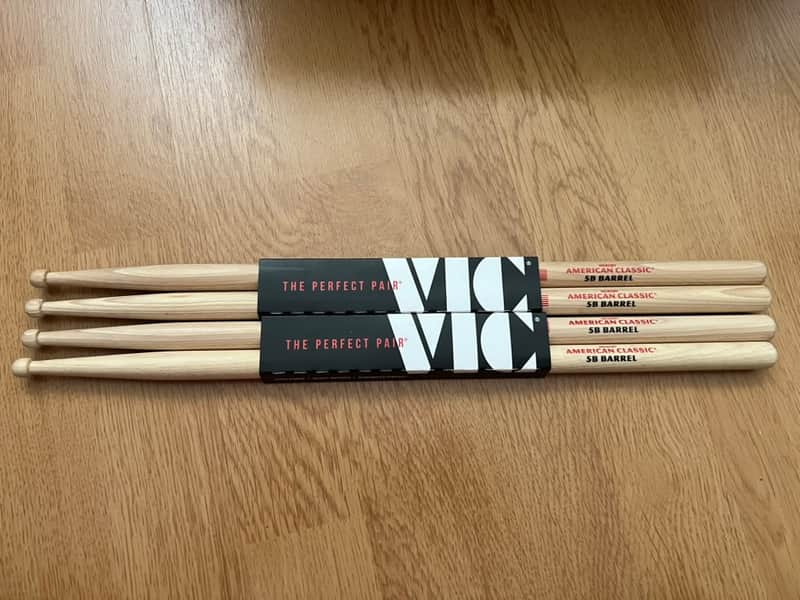 Vic Firth American Classic 5B Barrel Drumsticks image 1
