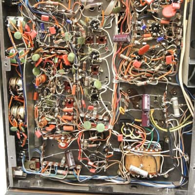 *Serviced* Sansui Model 250 Tube Stereo Receiver Vintage HiFi -- New Capacitors, LED Bulbs image 8