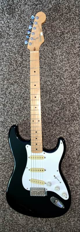 1988 Squier by fender MIJ Standard Stratocaster  with Maple Fretboard  electric guitar made in japan image 1