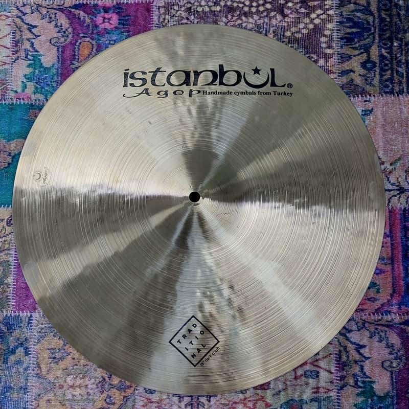 Istanbul Agop 18" Traditional Dark Crash Cymbal image 1