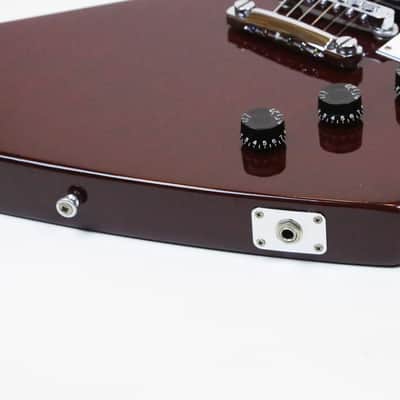 1999 Gibson Explorer Standard ‘76 Vintage Reissue Original USA Cherry Red 100% Super Clean with Orig Hard Brown TKL Case image 9