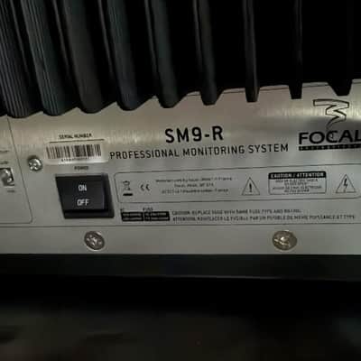 Focal SM9 Powered Midfield Monitors (Pair) 2010s - Black image 5