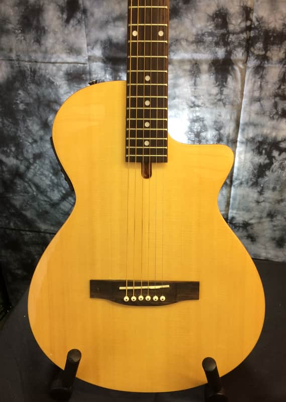 Johnson JG-50-NA Natural top Acoustic Chambered Thin Body Electric image 1