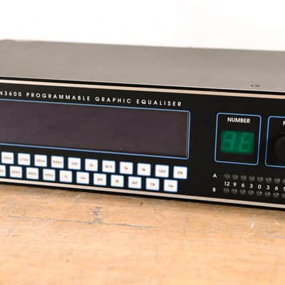 Klark Teknik DN3600 Programmable Graphic Equalizer CG01XTP image 3
