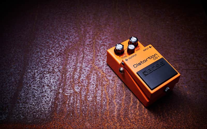 Boss DS-1 Distortion 2024 - Orange image 1