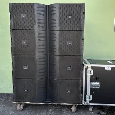 (4) JBL VTX-V25-11 LINE ARRAY W/ TRANSPORT CART AND CROWN AMP RACK (THS) image 2