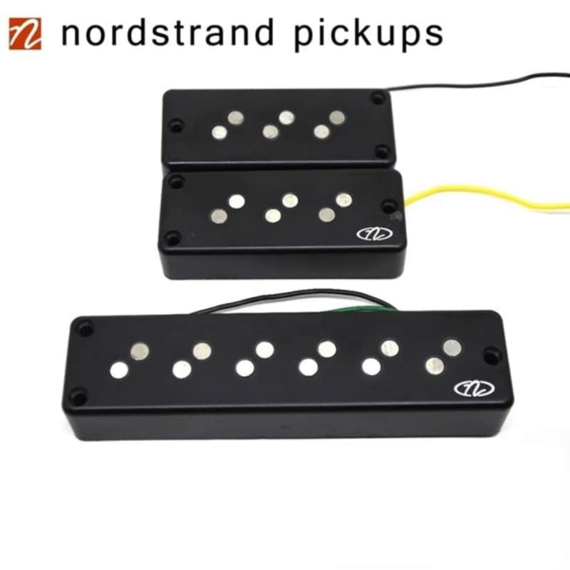 Nordstrand Audio Bass Pickup PJ 6 String | CND P-6 & J-6 | Ibanez SR756NTF Stock Pickup | DHL Express Delivery Included | image 1