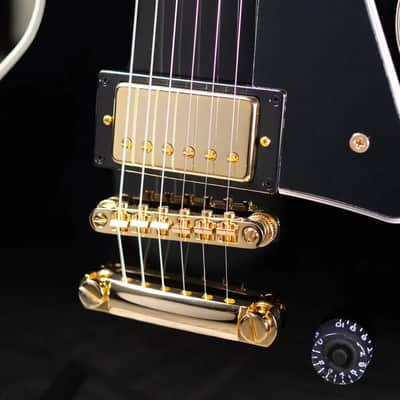 Epiphone Les Paul Custom Electric Guitar - Ebony with Gig Bag image 10