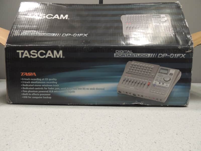 TASCAM DP-01FX Digital 8 Track Recorder image 1