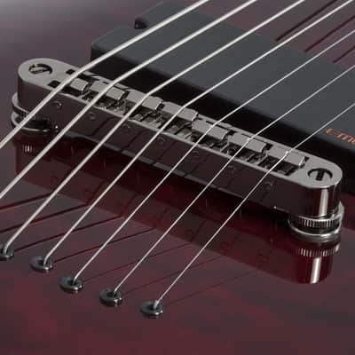 Schecter Hellraiser C-7 Black Cherry image 9