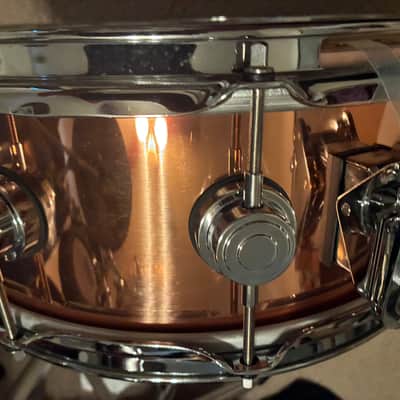 DW  Collector’s Cooper 3mm 5.5x14 Snare Drum image 9