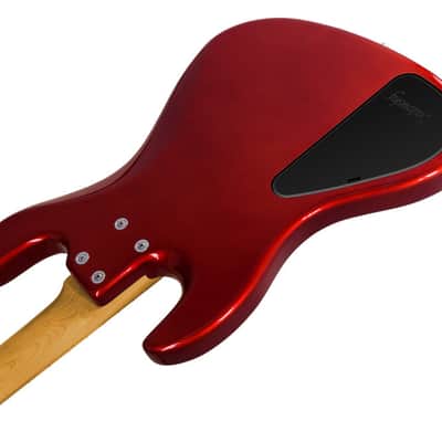 (Demo Model) : Sadowsky Guitars MetroExpress Hybrid PJ Bass 4 - Candy Apple Red Metallic image 6