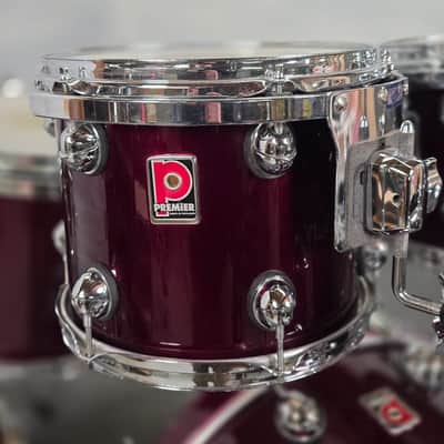 Used Premier Genista 7pc Drum Set - Very Good image 4