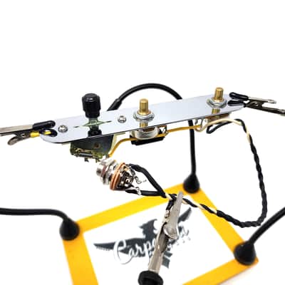 Carparelli Right Hand Reverse Tele Control Plate Vitamin-Q - Chrome, Black or Gold image 5