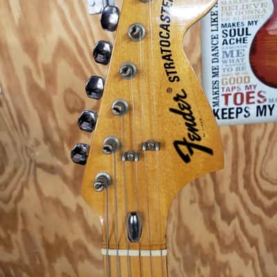 Fender Stratocaster 1974 - Black image 2