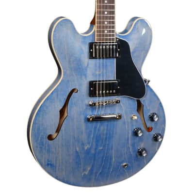 Gibson ES-335 Custom Color Series - Ocean Blue image 5