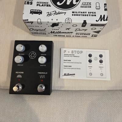 Milkman F-Stop Reverb/Tremolo EXCELLENT - FREE SHIP!! image 2