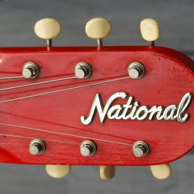 National Dynamic Consolette Lap Steel Guitar with Legs & OHSC image 5