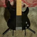 Peavey Foundation 1990s Black 5 String Bass with Maple Neck