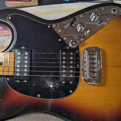 Music Man Sabre 1 1979 (pre-Ernie Ball)- 3 tone burst, all Original, except replaced knobs, ships in Hard Shell Case image 3