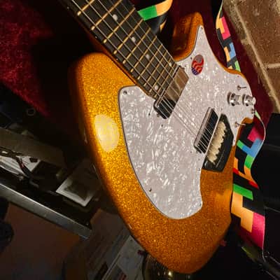 Ovation Breadwinner 1970s - Gold Sparkle Customized Refinished - So Cool image 1