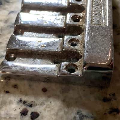 Washburn Bass Bridge  80’s-90’s Chrome image 2