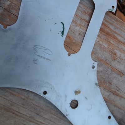 Fender Duo Sonic 1950's 1960's Pickguard Shield " Pilar signed image 5