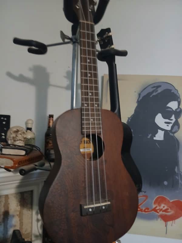 Daisy Rock Ukulele 2010s - Natural with tattoo finish image 1