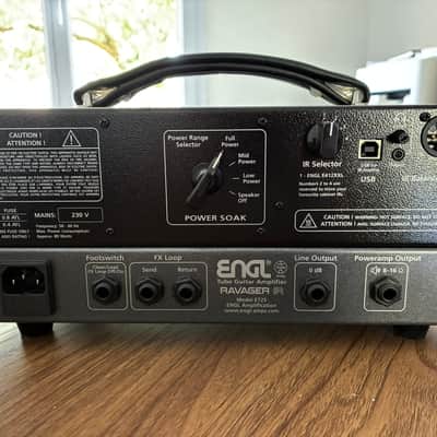 Engl E725 Ravager IR 2-Channel 20-Watt Guitar Amp Head 2025 - Present - Black image 2