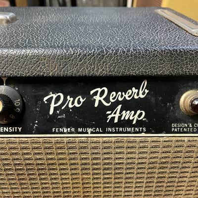 1966 Fender Blackface Pro Reverb Combo Amp image 9